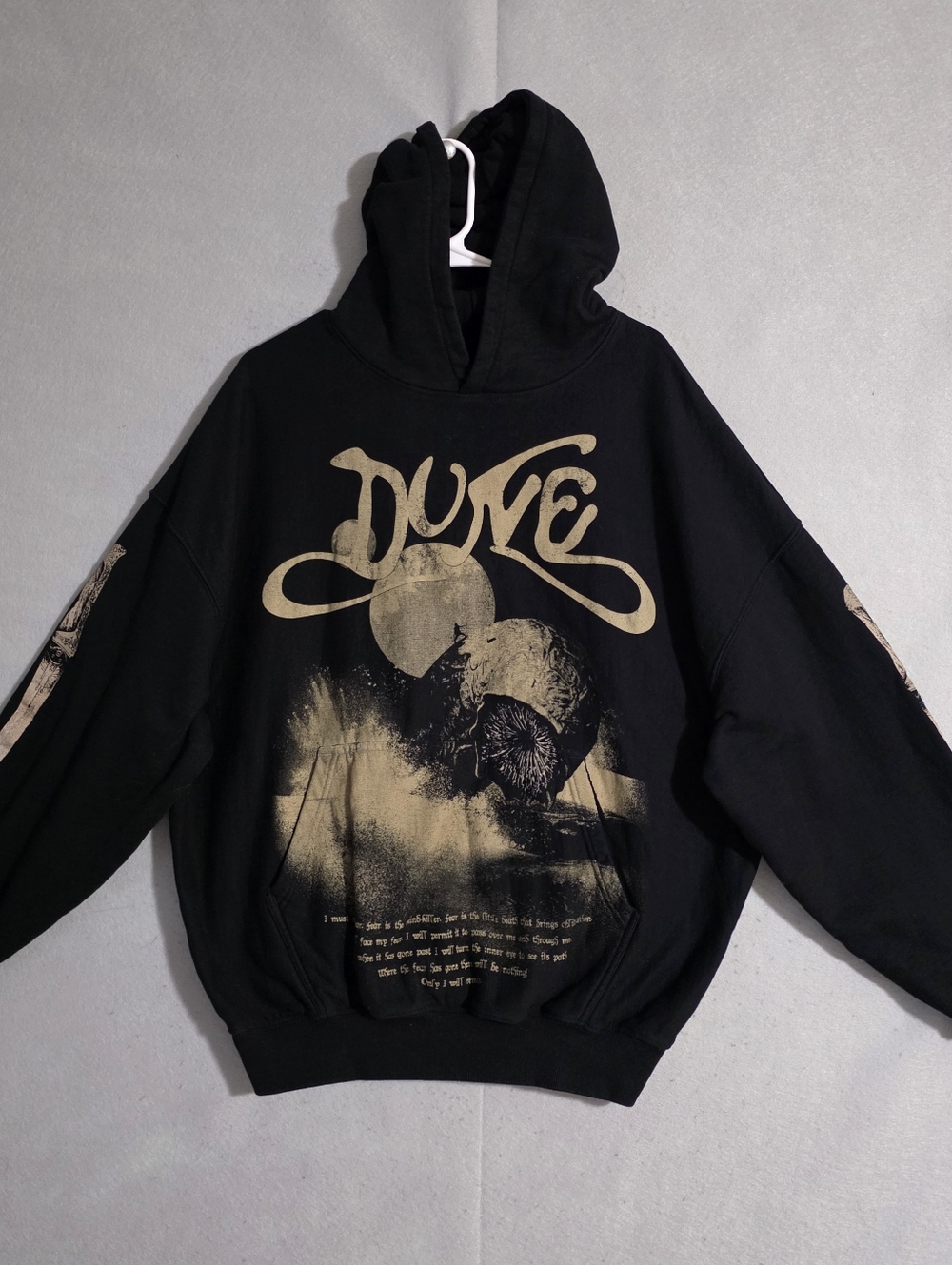 Dune X Goat Crew Mens Heavyweight Hoodie Size Medium